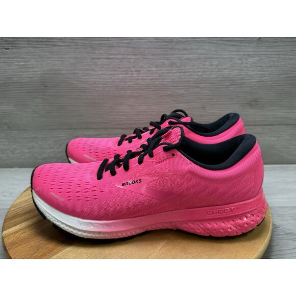Brooks Ghost 13 1203381B656 Pink Running Shoes Sneakers Womens Size 8.5 - Picture 2 of 11